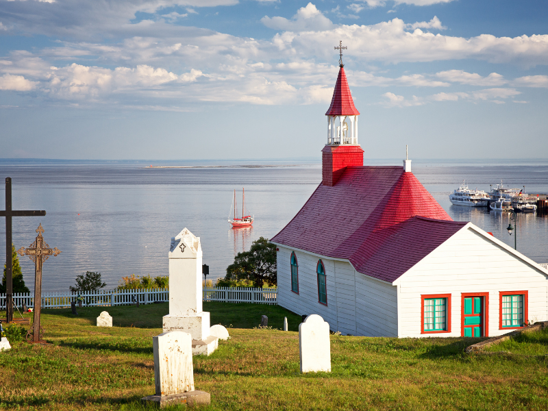 Quebec: Gaspesie, lighthouse route, from/to Montreal — 9
